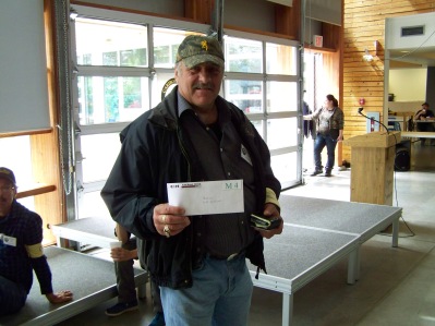 CMA Member Don with his Door Prize.